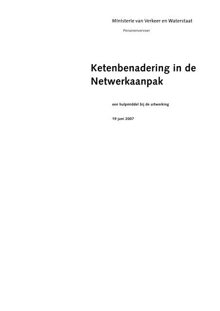 Zevensprong van Verdaas - Ketens & Netwerken