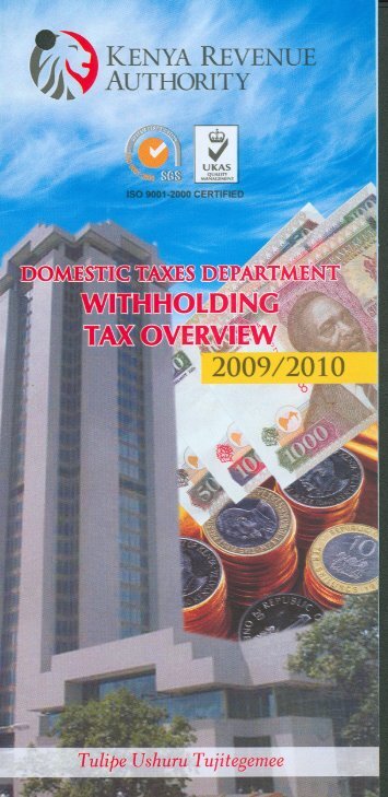 I what is withholdin,g tax? - Kenya Revenue Authority