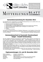 Mitteilungsblatt Oktober 2012 (PDF) - Gemeinde Kradolf-SchÃ¶nenberg