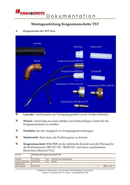 PDF-Download - Krah & Grote