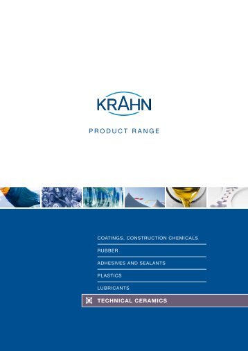 PRodUCT RANGE - Krahn Chemie GmbH