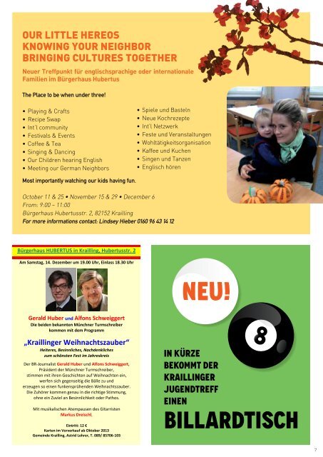 "In" Krailling / Ausgabe 21 - Gemeinde Krailling