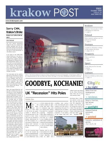 GOODBYE, KOCHANIE! - Krakow Post