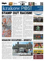 STAMP OUT RACISM! - Krakow Post