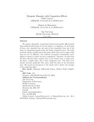 Dynamic Duopoly with Congestion Effects - Krannert School of ...