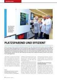 PLATZSPAREND UND EFFIZIENT - Krauss Maffei