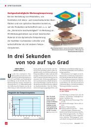 In drei Sekunden von 100 auf 140 Grad - Krauss Maffei