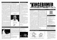 Ausgabe 28 - Juli 2009 - Kreative Liste KÃ¶ngernheim eV
