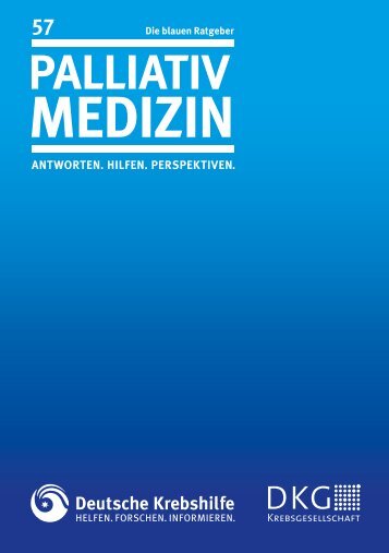 Als PDF herunterladen - Deutsche Krebshilfe eV