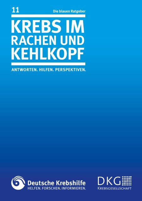 011 Rachen - Deutsche Krebshilfe eV