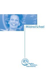 Mildred Scheel-Biografie (PDF) - Deutsche Krebshilfe eV