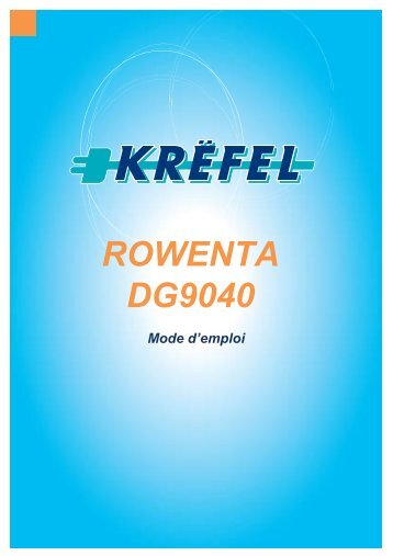 ROWENTA DG9040