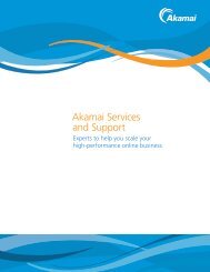 Akamai Services and Support