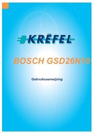 BOSCH GSD26N10