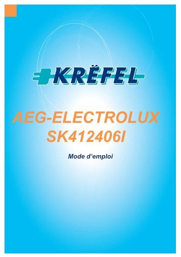 AEG-ELECTROLUX SK412406I