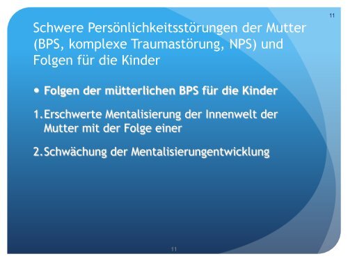 FrÃ¼he Hilfen und psychisch kranke MÃ¼tter und ihre Kinder