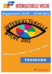 Heppenheim: IKW 2012 - Interkulturelle Woche