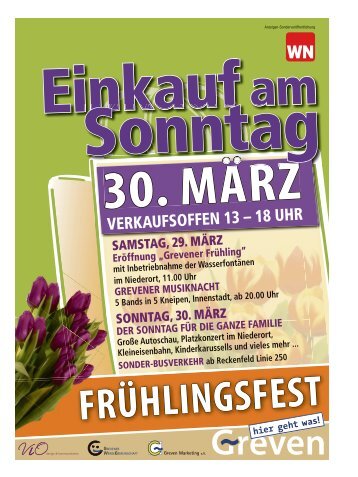 Grevener Frühlingsfest 2014