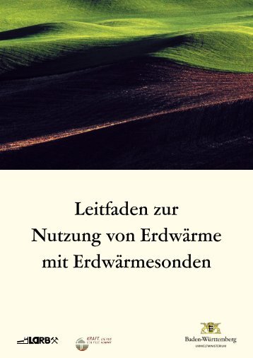 Leitfaden zur Nutzung von ErdwÃ¤rme mit ErdwÃ¤rmesonden, 5