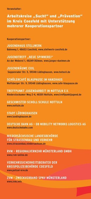 der Info-Flyer - Kreis Coesfeld