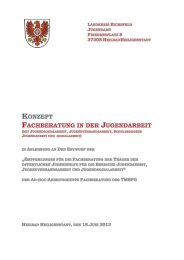 Fachberatung in der Jugendarbeit - Landkreis Eichsfeld