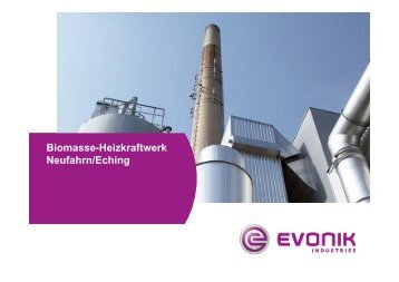 Biomasse-Heizkraftwerk Neufahrn/Eching