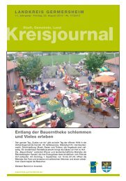 Kreisjournal 17/2013 - Landkreis Germersheim