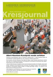 Kreisjournal 18/2013 - Landkreis Germersheim