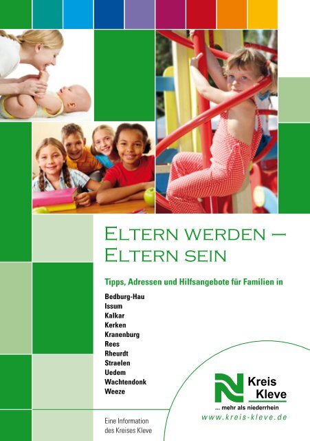 BroschÃ¼re Eltern werden - Eltern sein - Kreis Kleve