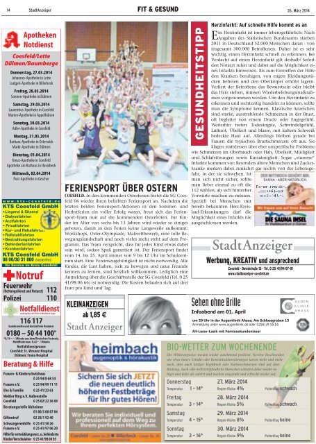 StadtAnzeiger KW 13 Dülmen