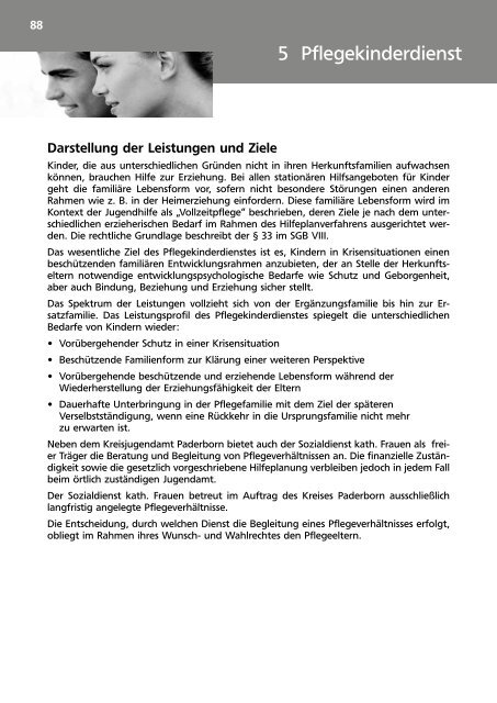 Jahresbericht des Jugendamtes des Kreises ... - Kreis Paderborn