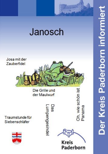 Themenbroschuere Janosch - Kreis Paderborn