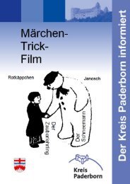 Themenbroschuere Märchen und Trickfilme - Kreis Paderborn