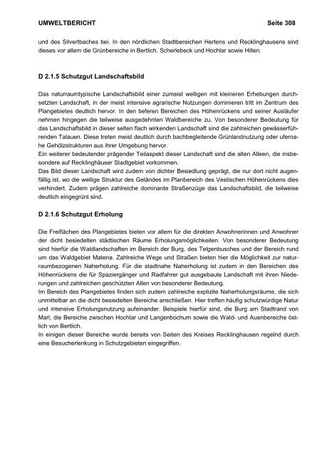 Satzungstext - Kreis Recklinghausen