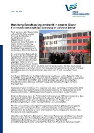 Kuniberg Berufskolleg erstrahlt in neuem Glanz - Kreis ...