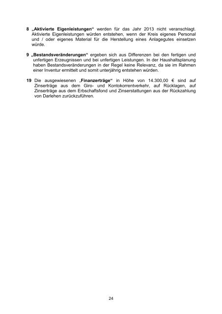 Vorbericht / Anlagen - Kreis Recklinghausen