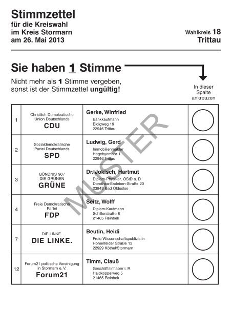 grüne - Kreis Stormarn