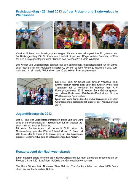 Newsletter Juli 2013 - Landkreis Tirschenreuth