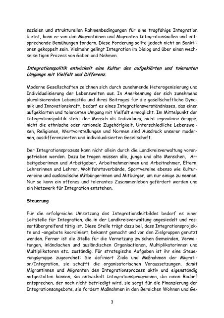 Leitbild Integration (PDF) - Kreise fÃ¼r Integration