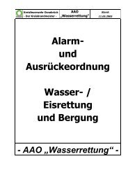 AAO Wasserrettung (PDF) - Kreisfeuerwehr OsnabrÃ¼ck