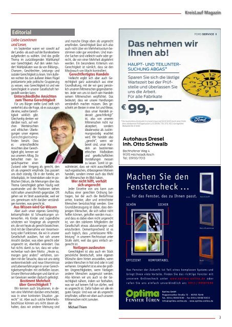 KreisLauf-Magazin Ausgabe Oktober 2013