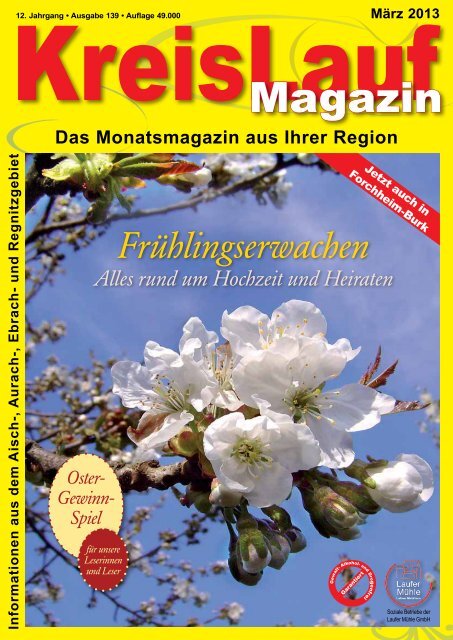 Das Monatsmagazin aus Ihrer Region - KreisLauf Magazin