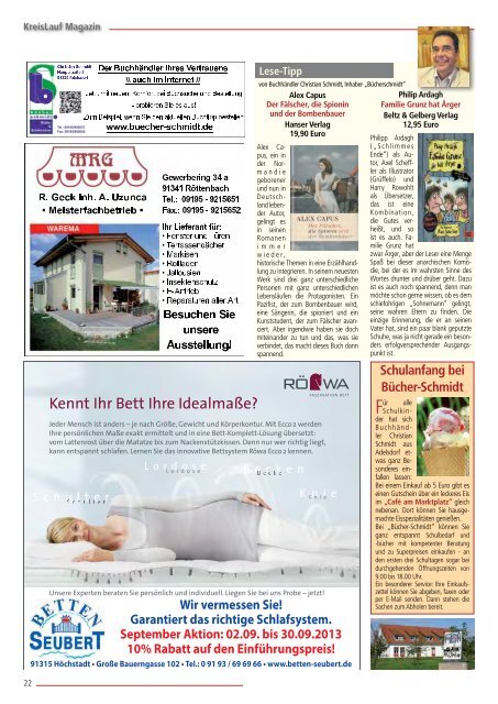 KreisLauf-Magazin Ausgabe September 2013