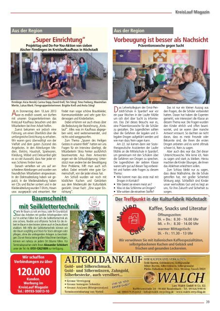 KreisLauf-Magazin Ausgabe August 2013