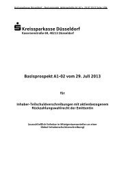 Basisprospekt A1-02 vom 29. Juli 2013 - Kreissparkasse Düsseldorf