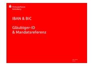 IBAN - BIC - Kreissparkasse Heinsberg