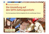 SEPA - Kreissparkasse Kelheim