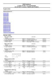 Leichtathletik - Kreissportbund Saalekreis