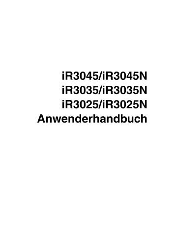 Anwenderhandbuch - Ajruli Kopiersysteme GmbH