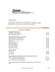 Atlantis Audiovisual Price List 2005.1